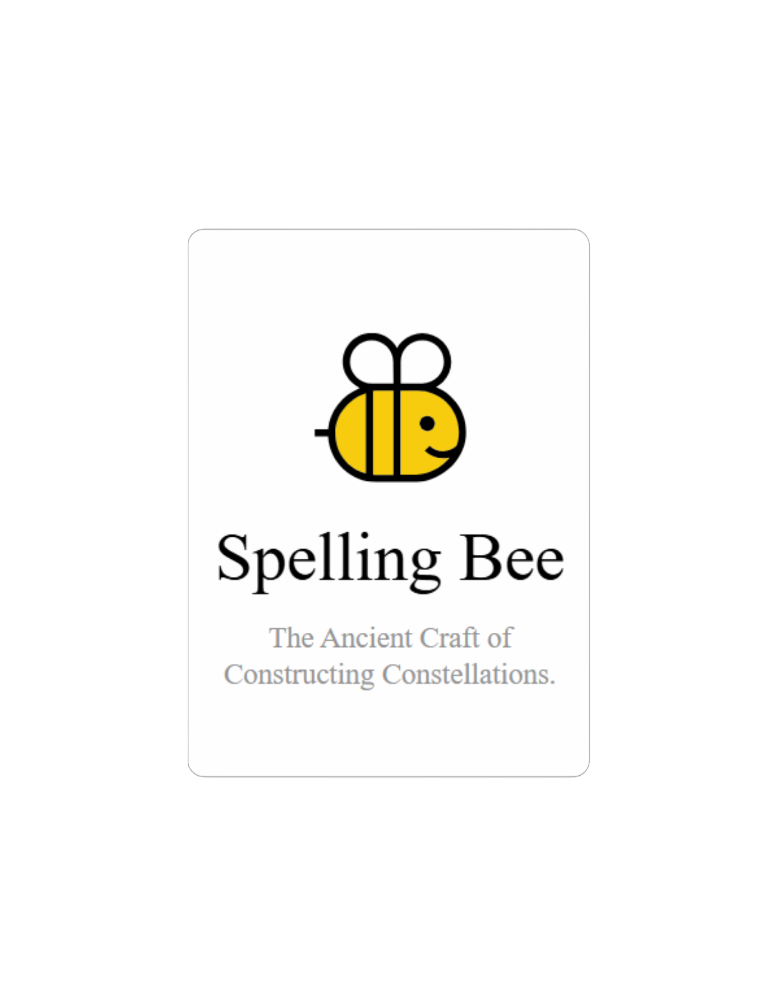 Spelling Bee