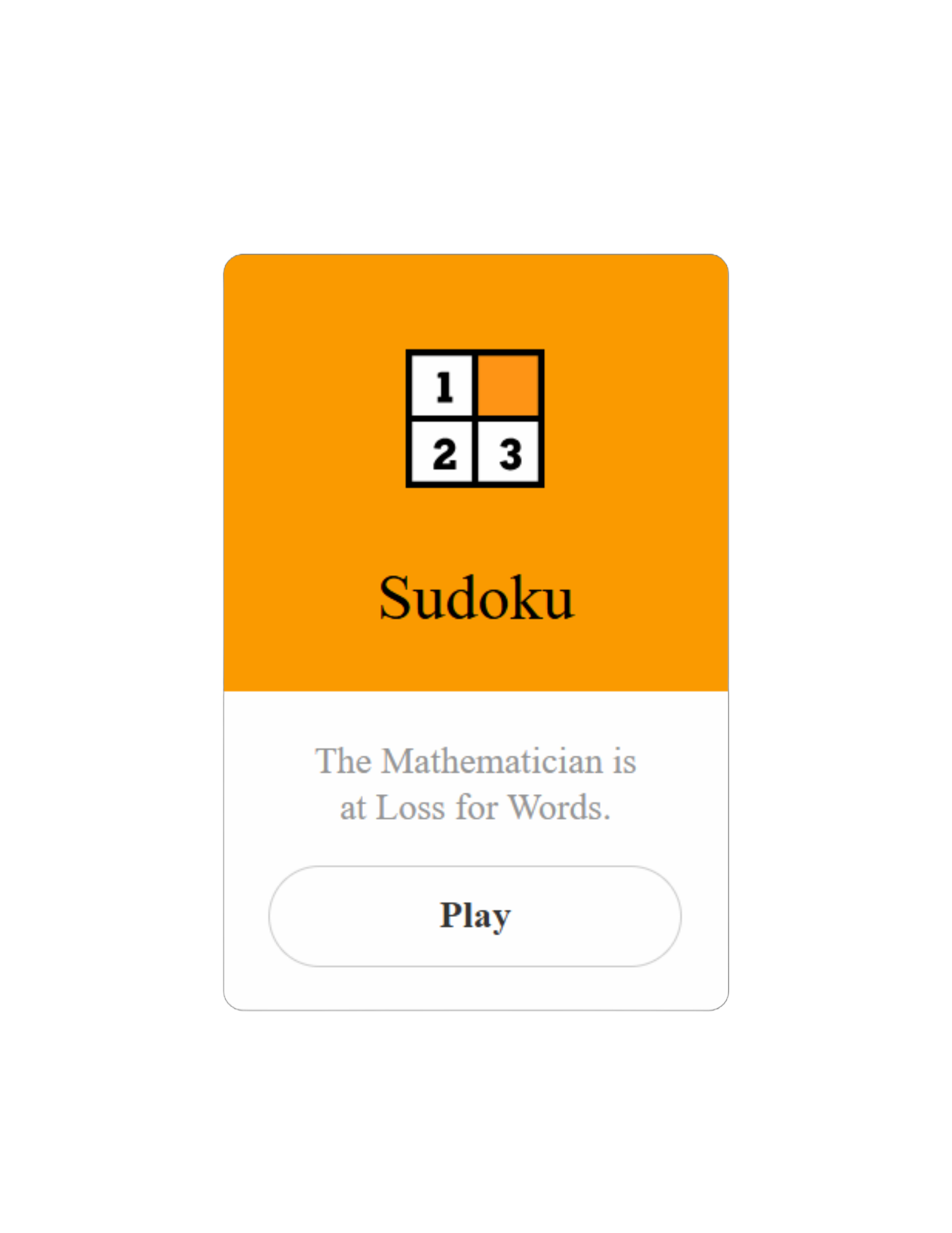 Sudoku